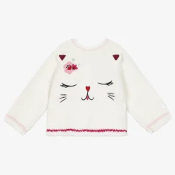 Discount Newborn Girl Knit Front And Back Cardigan Child Cardigans & Sweaters