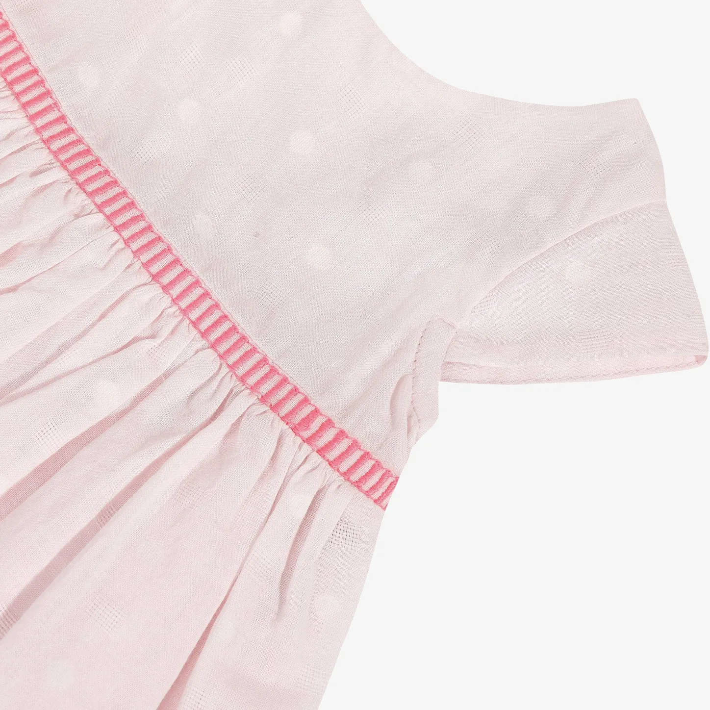 Online Newborn Girl Light Pink Dress And Bloomer Set Child Dresses