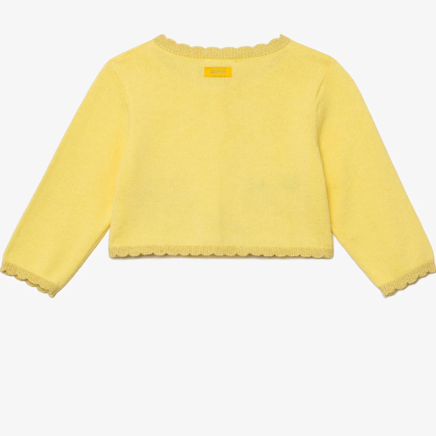 Fashion Newborn Girl Yellow Cardigan Child Cardigans & Sweaters