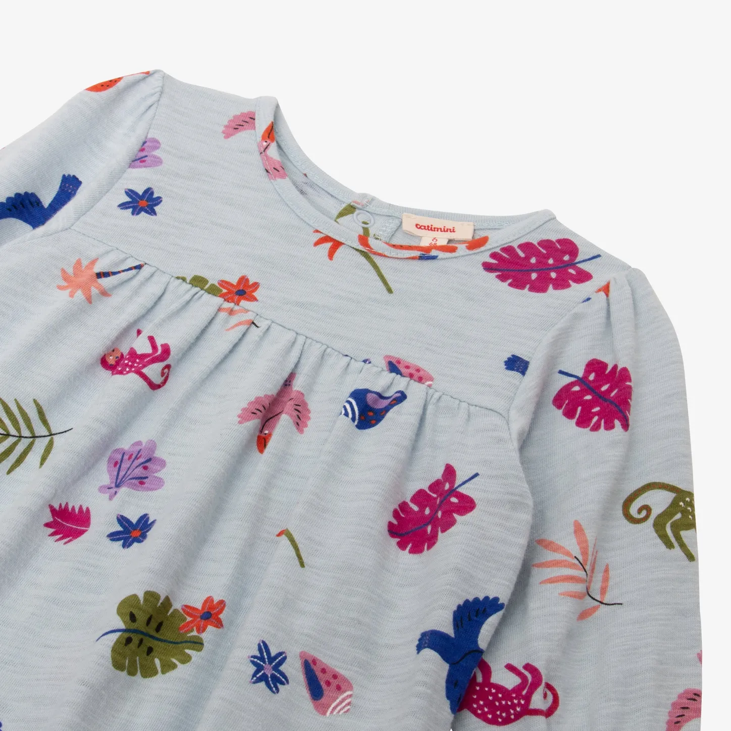 Hot Newborn Girls' Blue Pajama Child Pajamas & Bodysuits