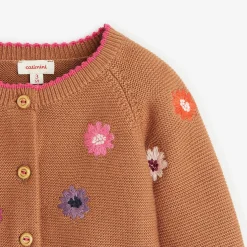 Hot Newborn Girls' Caramel Cardigan Child Cardigans & Sweaters