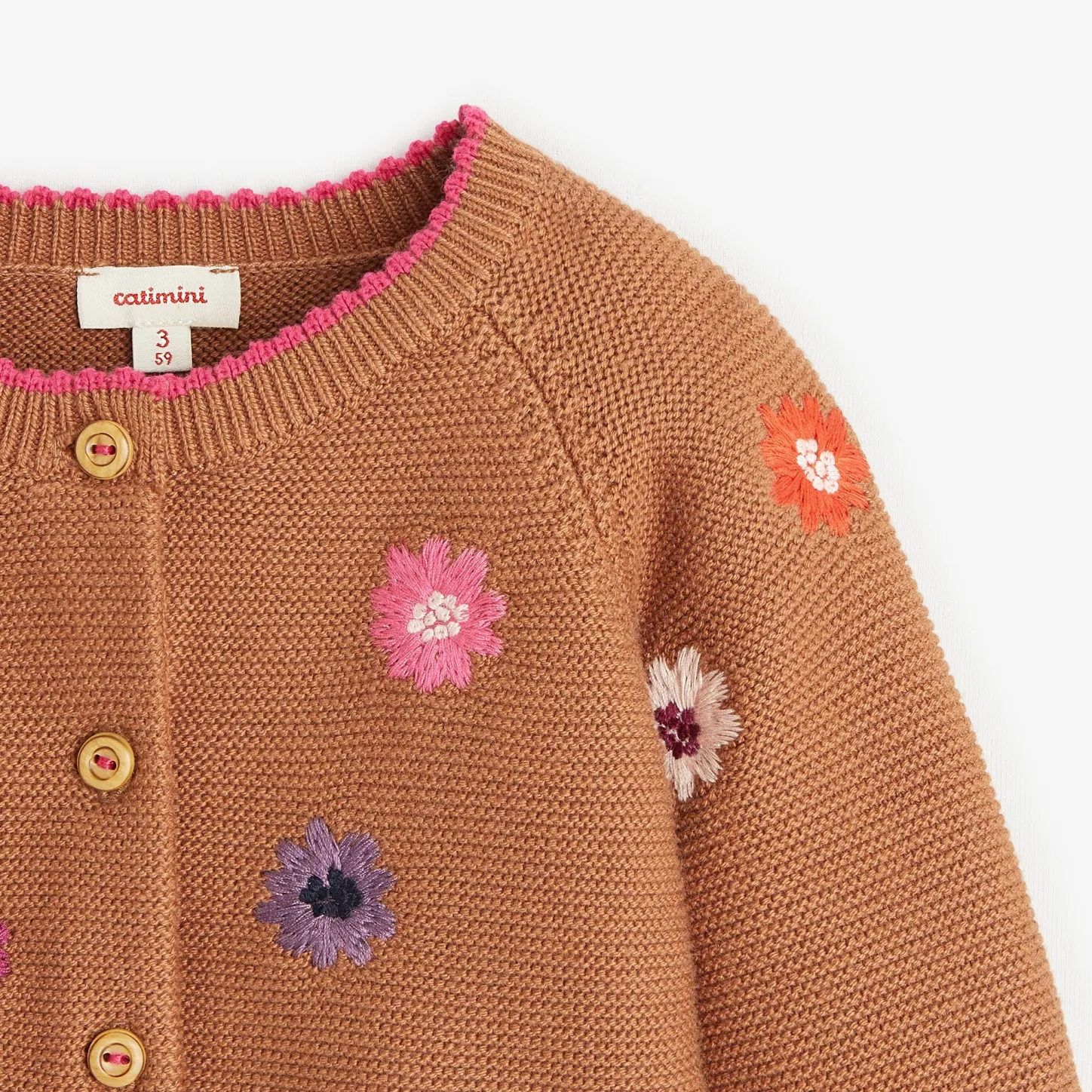 Hot Newborn Girls' Caramel Cardigan Child Cardigans & Sweaters