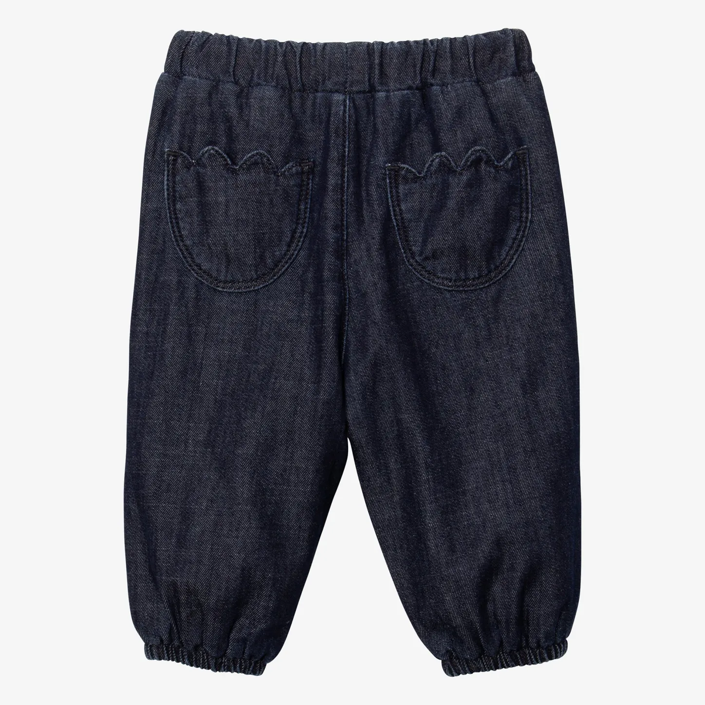 Clearance Newborn Girls' Dark Blue Pants Child Bottoms