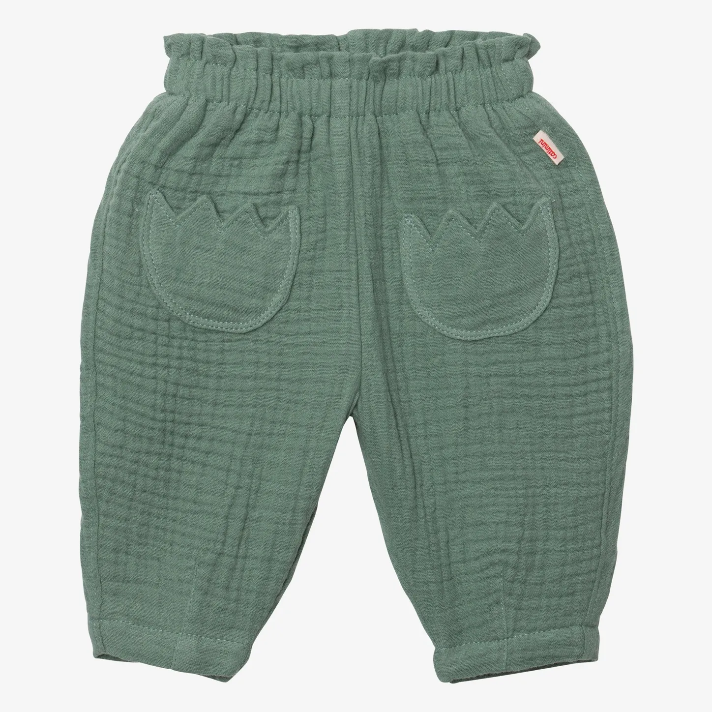 Fashion Newborn Girls' Green Nappy Trousers Child Bottoms