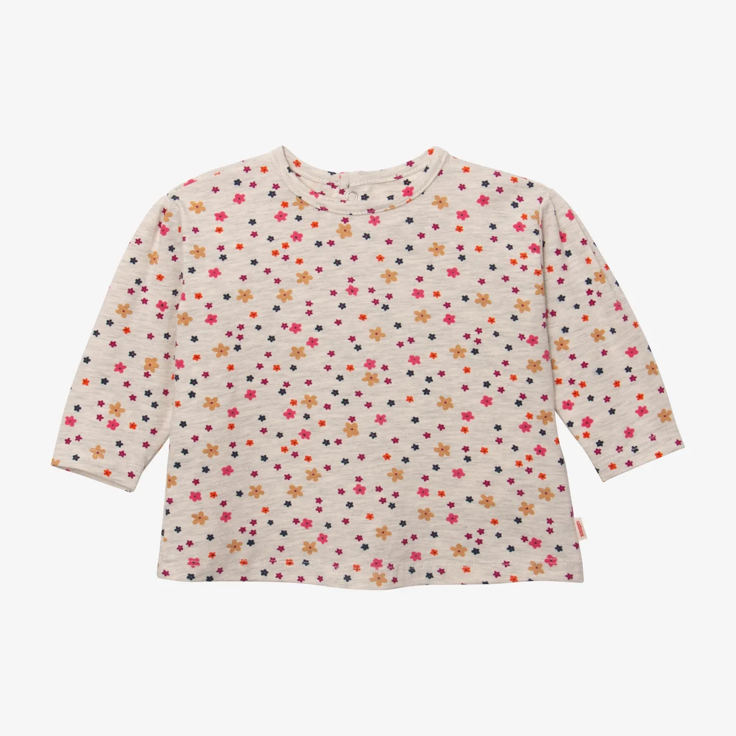 Hot Newborn Girls' Heather Grey T-Shirt Child Tops