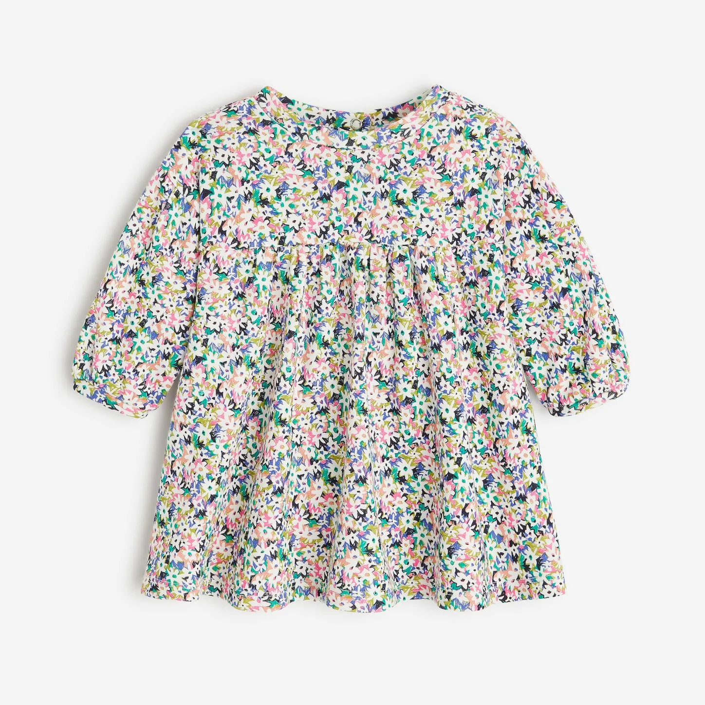Sale Newborn Girls' Off White Long Sleeve Dress Child Dresses