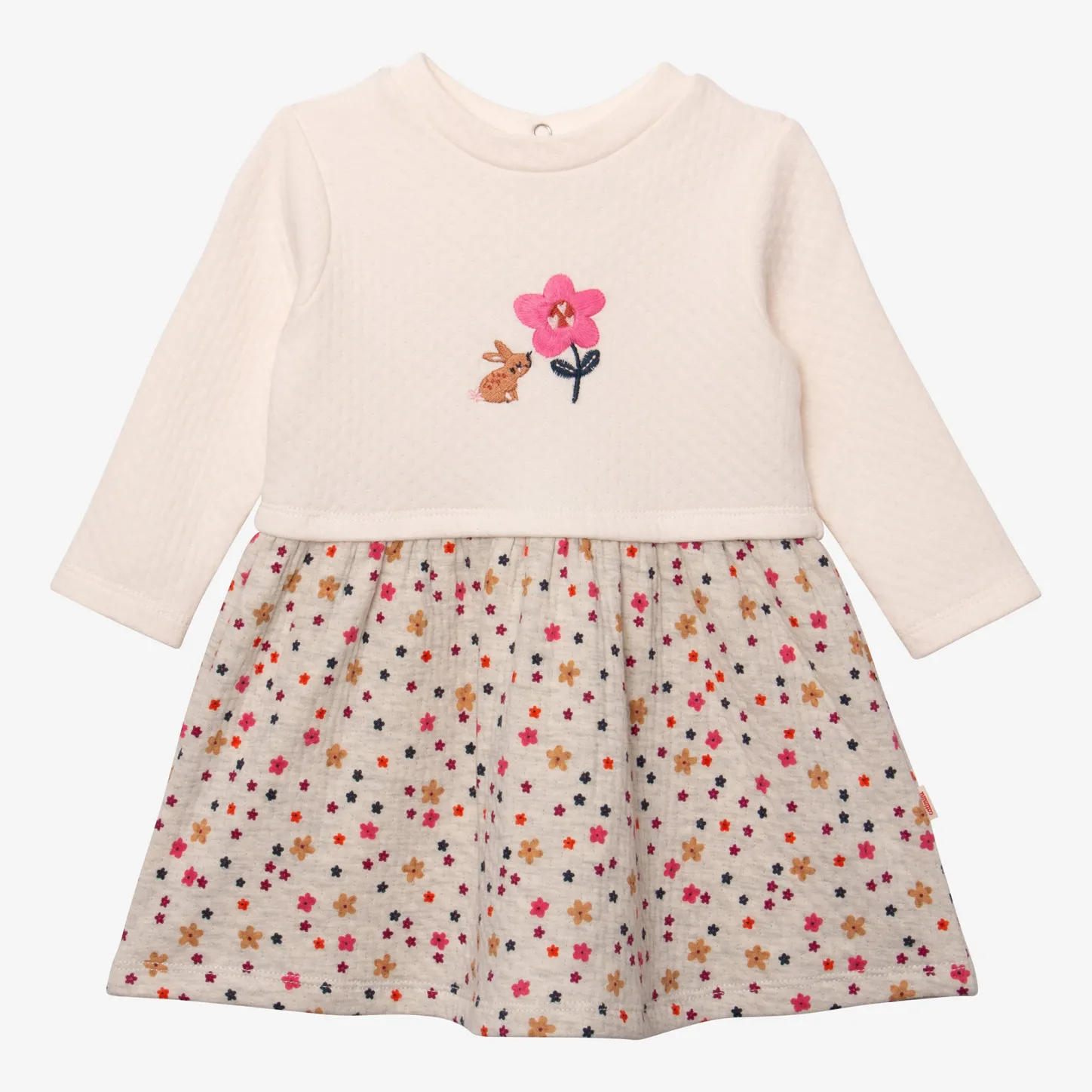 Clearance Newborn Girls' Off White Long Sleeve Dress Child Dresses