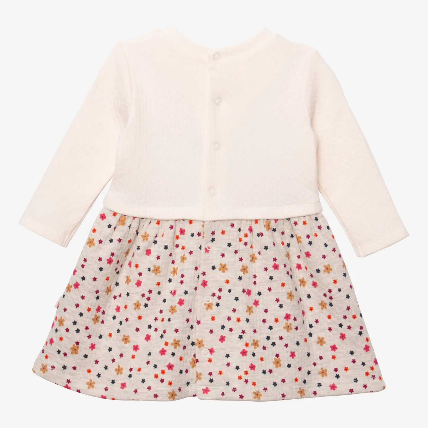 Clearance Newborn Girls' Off White Long Sleeve Dress Child Dresses