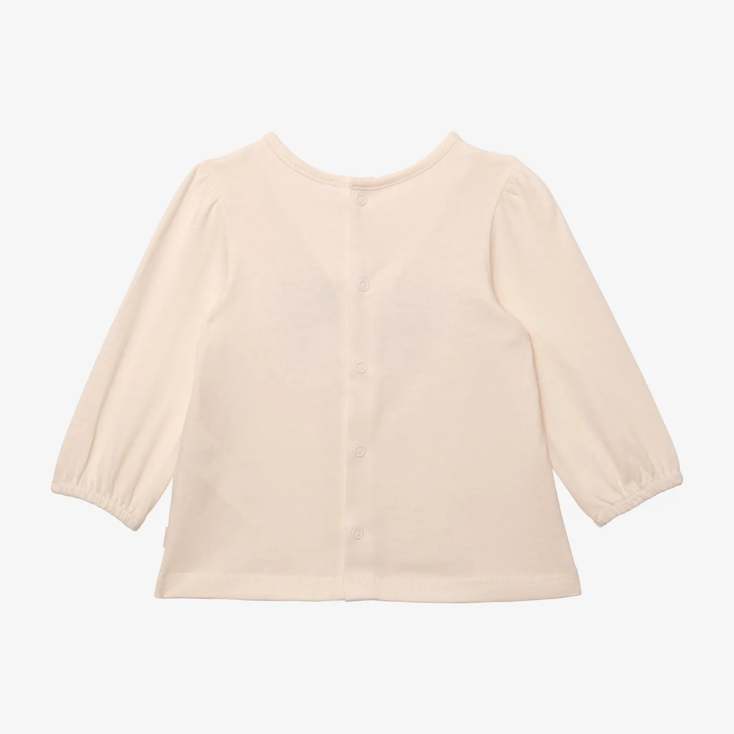 Fashion Newborn Girls' Off White T-Shirt Child Tops