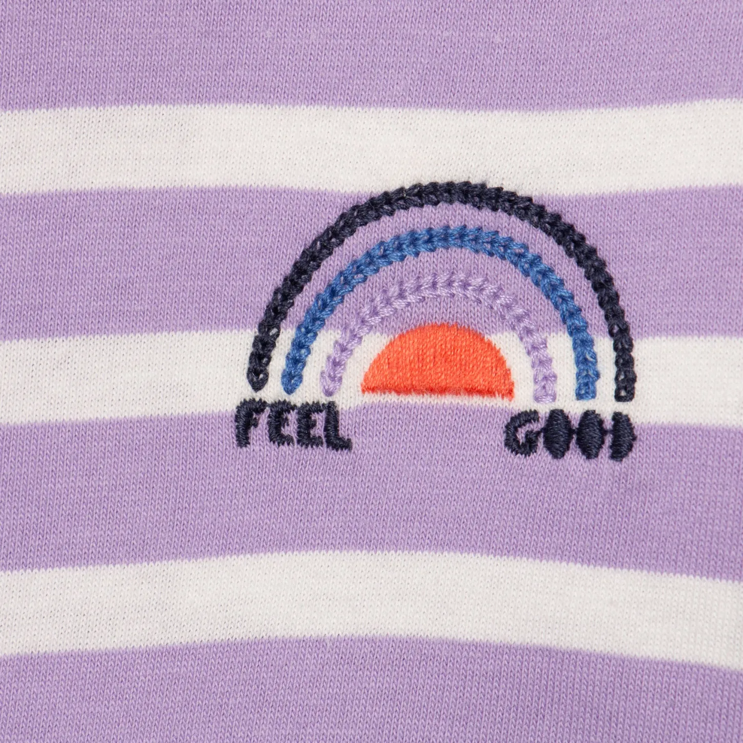 Fashion Newborn Girls' Purple Striped T-Shirt Child Tops
