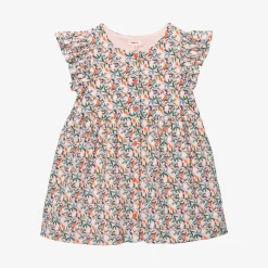 Sale Newborn Girls' Springtime Dress With Snap Buttons Child Dresses