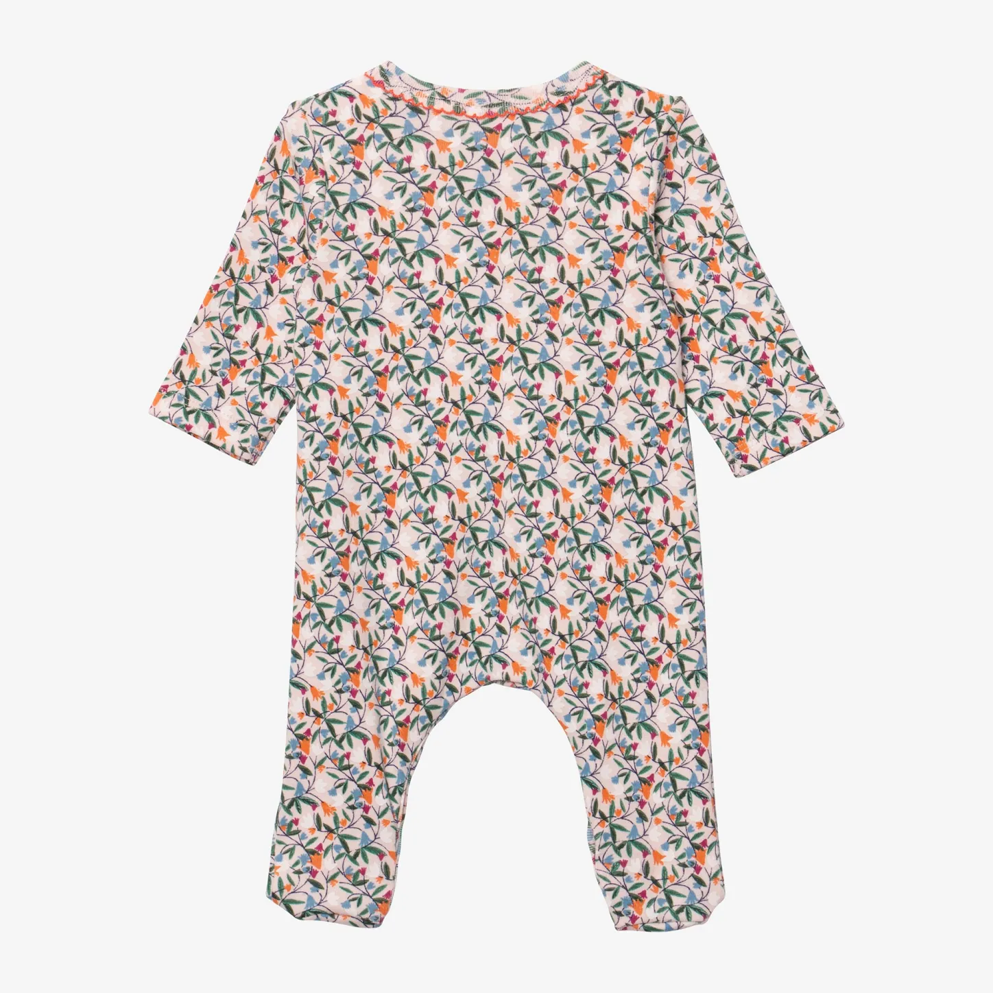 Hot Newborn Girl's Springtime Footie Pajama Child Pajamas & Bodysuits