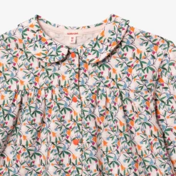 Clearance Newborn Girls' Springtime T-Shirt With Snap Buttons Child Tops
