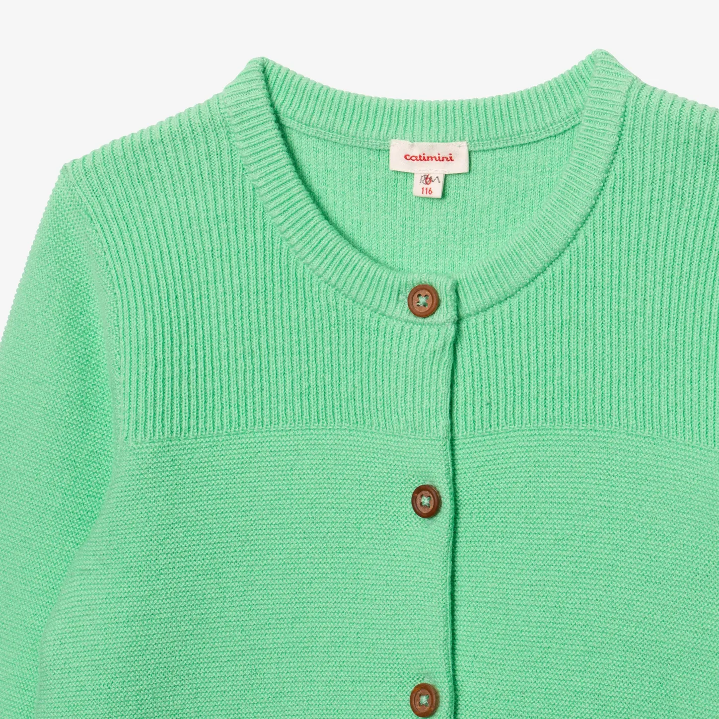 Hot Newborn Green Knitted Cardigan Child Cardigans & Sweaters