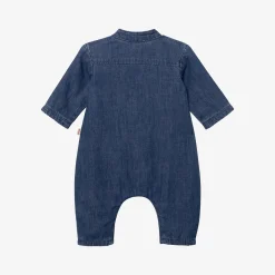 Hot Newborn Long Chambray Jumpsuit Child Bottoms