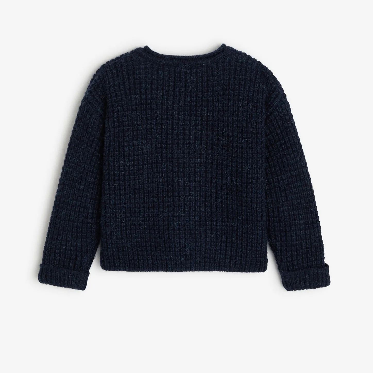 Sale Newborn Navy Blue Cardigan Child Cardigans & Sweaters