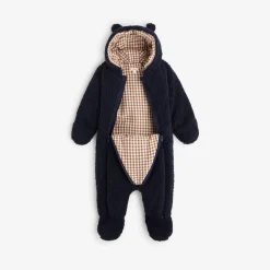 Online Newborn Navy Blue Snowsuit Child Outerwear & Snowsuits