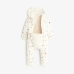 New Newborn Off White Snowsuit Child Outerwear & Snowsuits